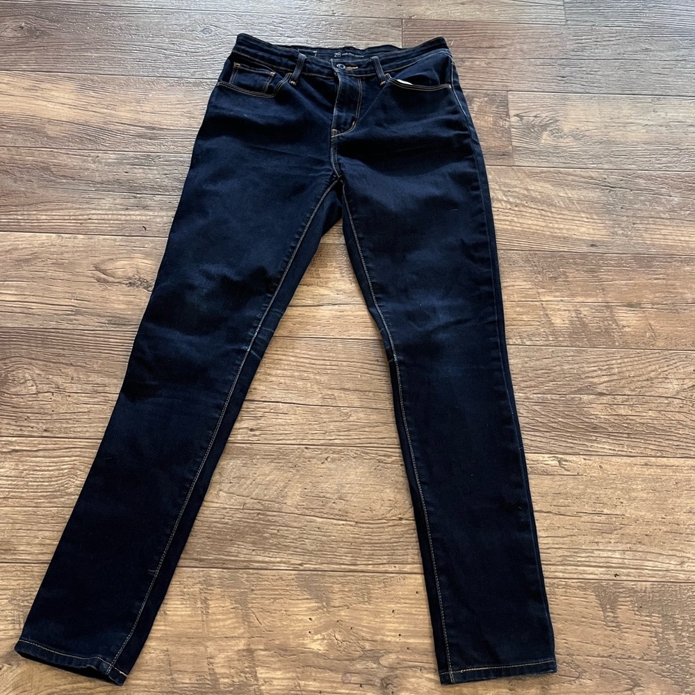 Levi's Black High Rise Jeans Slim Fit